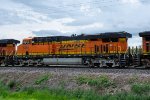 BNSF 6381 trails on a westbound manifest